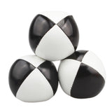 3 Pieces Clown Juggling Balls Easy to Grip Colorful Toss Ball Toys for Beach Black White