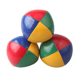 3 Pieces Clown Juggling Balls Easy to Grip Colorful Toss Ball Toys for Beach Rainbow