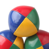 3 Pieces Clown Juggling Balls Easy to Grip Colorful Toss Ball Toys for Beach Rainbow