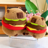 Capybara Stuffed Plush Cute Capybara Plushie Doll for Girls Boys Kids Adults S