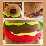 Capybara Stuffed Plush Cute Capybara Plushie Doll for Girls Boys Kids Adults S