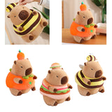 Plush Capybara 11.81" Couch Unique Capybara Doll for Adults Teens Girls Boys persimmon