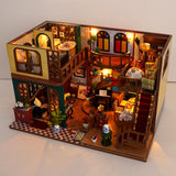 Miniature Dollhouse Kits Artwork Romm Box for Kids Ages 7 Years Old up Teens