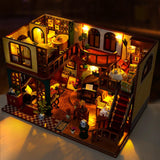 Miniature Dollhouse Kits Artwork Romm Box for Kids Ages 7 Years Old up Teens