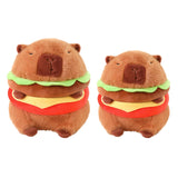 Hamburger Plush Toys Funny Toy Neck Cushion Soft Creative Animal Stuffed Toy 35cm