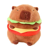 Hamburger Plush Toys Funny Toy Neck Cushion Soft Creative Animal Stuffed Toy 35cm