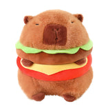 Hamburger Plush Toys Funny Toy Neck Cushion Soft Creative Animal Stuffed Toy 35cm