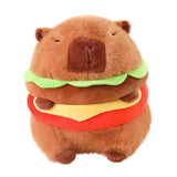 Hamburger Plush Toys Funny Toy Neck Cushion Soft Creative Animal Stuffed Toy 35cm