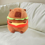 Hamburger Plush Toys Funny Toy Neck Cushion Soft Creative Animal Stuffed Toy 35cm