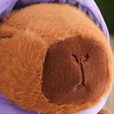 Cute Capybara Stuffed Animal Collectible Capybara Plush Toy for Gifts Family pumpkin 40cm