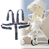 5 Point Baby Harness Strap Universal Children Kids Portable High Chair Strap