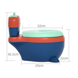 Training Toilet Potty Easy to Clean Durable Real Feel Potty for Kids Ages 0-7 Babies