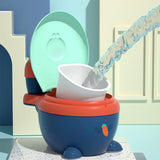 Training Toilet Potty Easy to Clean Durable Real Feel Potty for Kids Ages 0-7 Babies