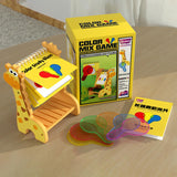 Color Board Training Toy Develop Intelligence Exercising Color Paddle