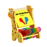 Color Board Training Toy Develop Intelligence Exercising Color Paddle