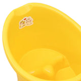 Baby Tub Bucket Portable Baby Shower Bucket for 0-3 Years Old Babies Newborn Yellow