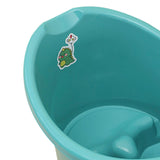 Baby Tub Bucket Portable Baby Shower Bucket for 0-3 Years Old Babies Newborn Dark Green