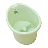 Baby Tub Bucket Portable Baby Shower Bucket for 0-3 Years Old Babies Newborn Light Green