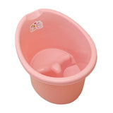 Baby Tub Bucket Portable Baby Shower Bucket for 0-3 Years Old Babies Newborn Pink