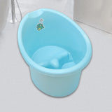 Infant Bath Bucket Portable Baby Bath Tub for Boys and Girls Infants Newborn Blue