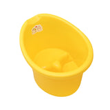 Infant Bath Bucket Portable Baby Bath Tub for Boys and Girls Infants Newborn Yellow