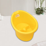 Infant Bath Bucket Portable Baby Bath Tub for Boys and Girls Infants Newborn Yellow