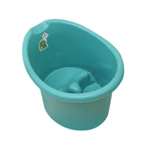 Infant Bath Bucket Portable Baby Bath Tub for Boys and Girls Infants Newborn Dark Green