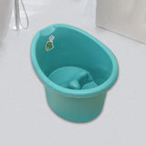 Infant Bath Bucket Portable Baby Bath Tub for Boys and Girls Infants Newborn Dark Green