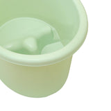 Infant Bath Bucket Portable Baby Bath Tub for Boys and Girls Infants Newborn Light Green