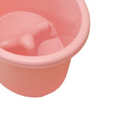 Infant Bath Bucket Portable Baby Bath Tub for Boys and Girls Infants Newborn Pink