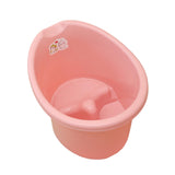 Infant Bath Bucket Portable Baby Bath Tub for Boys and Girls Infants Newborn Pink