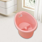 Infant Bath Bucket Portable Baby Bath Tub for Boys and Girls Infants Newborn Pink