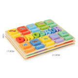 Puzzle Game Practicing Sensory Toy Practical Matching Blocks Montessori Toy Dinosaur