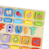 Puzzle Game Practicing Sensory Toy Practical Matching Blocks Montessori Toy Fruit