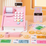 Cash Register Toy Scan Machine and Credit Card for Children Age 3 4 5 6 Years Old