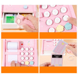 Cash Register Toy Scan Machine and Credit Card for Children Age 3 4 5 6 Years Old