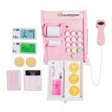 Cash Register Toy Scan Machine and Credit Card for Children Age 3 4 5 6 Years Old