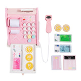 Cash Register Toy Scan Machine and Credit Card for Children Age 3 4 5 6 Years Old