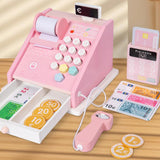 Cash Register Toy Scan Machine and Credit Card for Children Age 3 4 5 6 Years Old