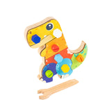 Dinosaur Screwdriver Board Set Montessori Toys for Children 3 4 5 6 Year Old Style A