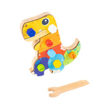 Dinosaur Screwdriver Board Set Montessori Toys for Children 3 4 5 6 Year Old Style A