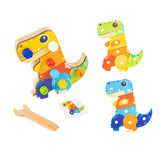 Dinosaur Screwdriver Board Set Montessori Toys for Children 3 4 5 6 Year Old Style B