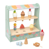 Wood Ice Cream Toy Set Gifts Montessori for Kindergarten Preschool Household