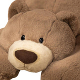 Realistic Bear Stuffed Animal Home Decorative for Children Adults Girls Boys Brown 35cm