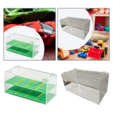 Model Car Storage Case Dustproof Unique Gift Transparent Stackable Container double layer