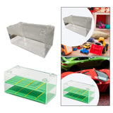 Model Car Storage Case Dustproof Unique Gift Transparent Stackable Container double layer