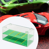 Model Car Storage Case Dustproof Unique Gift Transparent Stackable Container double layer