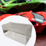 Model Car Storage Case Dustproof Unique Gift Transparent Stackable Container single layer