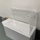 Model Car Storage Case Dustproof Unique Gift Transparent Stackable Container single layer