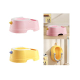 Children Butt Wash Basin with PVC Soft Cushion for Newborn 0 to 12 Years Old Pink